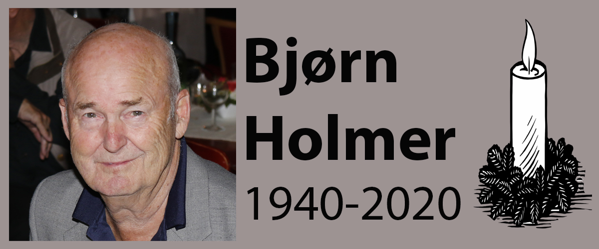 Bjørn Holmer er død, 80 år gammel